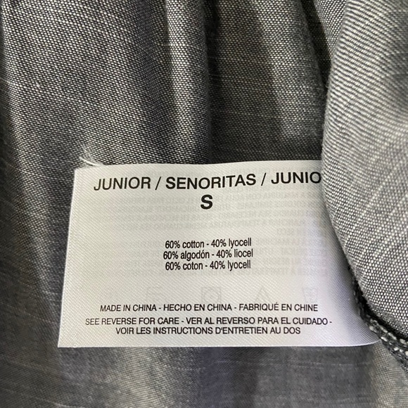 William Rast WOLFE Cold Shoulder Ruffle Top size Small - Picture 6 of 9